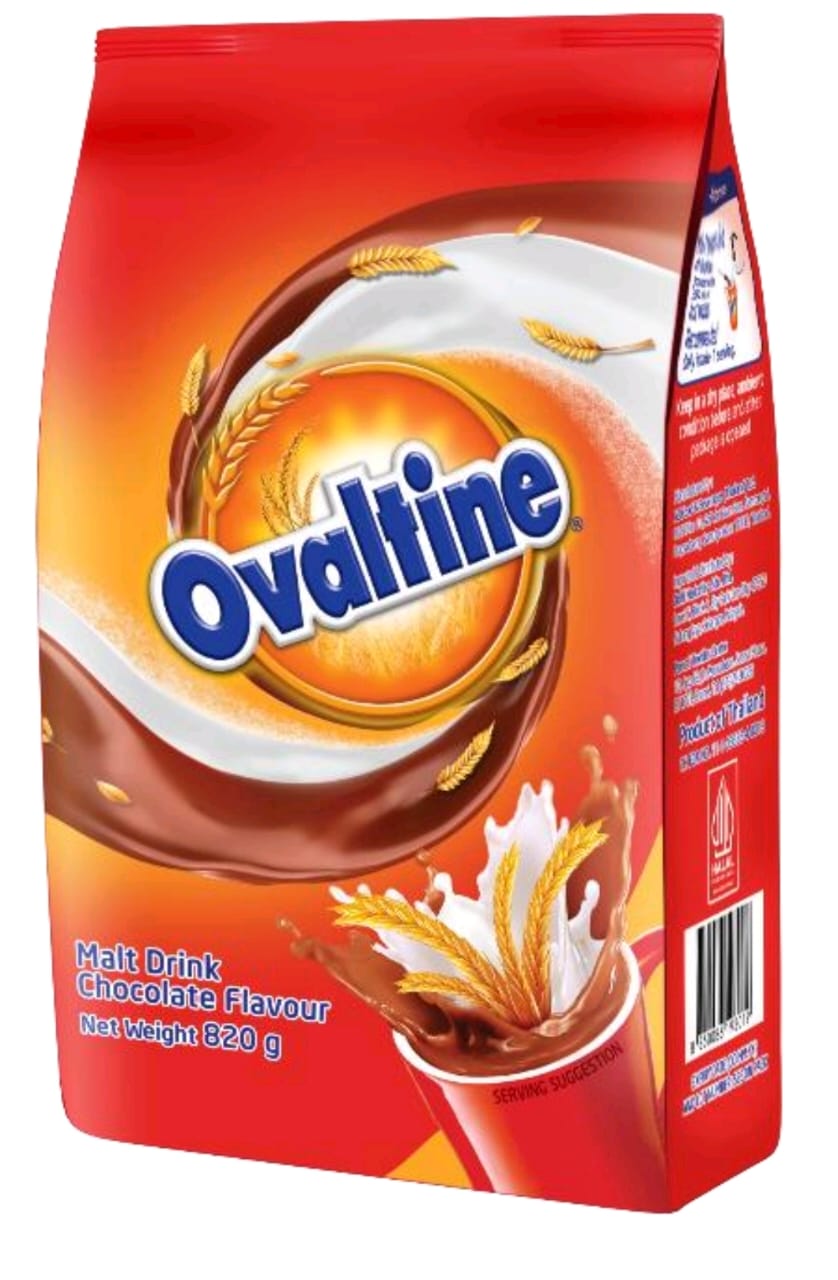 Ovaltine Malt Drink Chocolate Flavour 820g