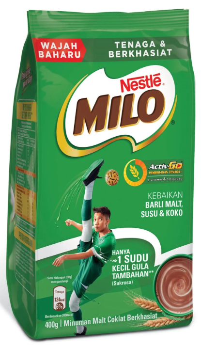 Nestlé MILO Activ-Go Chocolate Malt Drink 400g