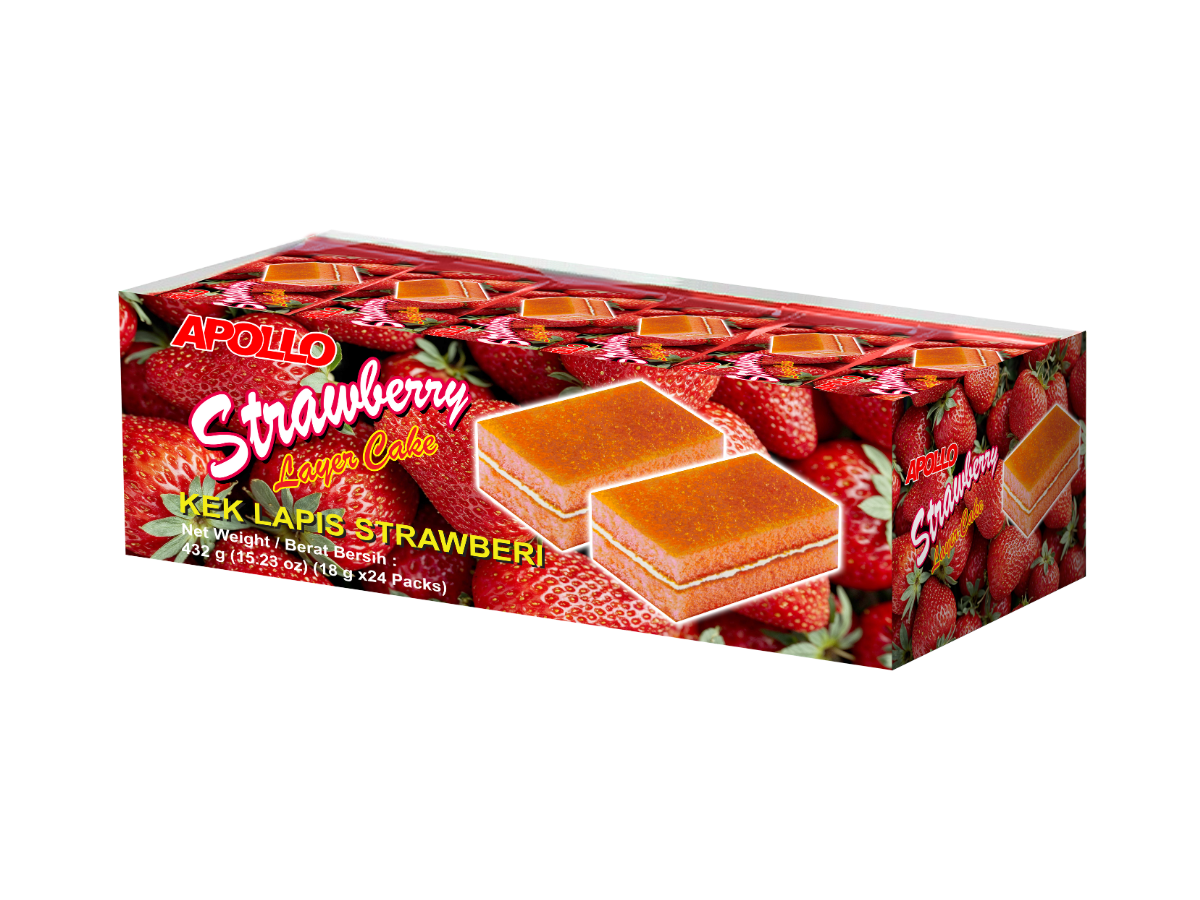 Apollo Layer Cake Strawberry