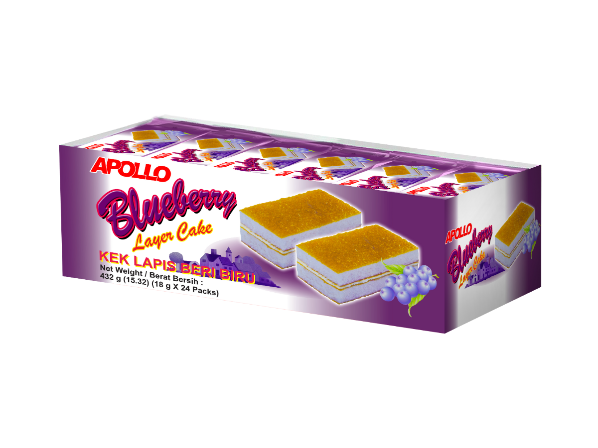 Apollo Layer Cake Blueberry