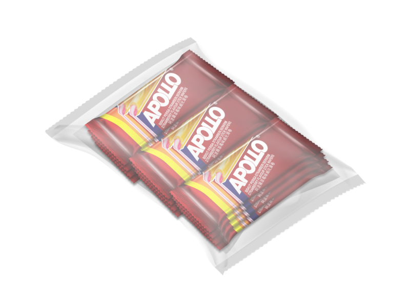 Apollo Stick Wafer Strawberry