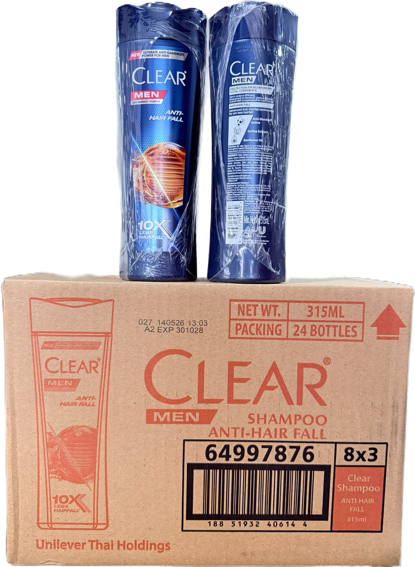 CLEAR Men Anti-Hair Fall Shampoo 315ml