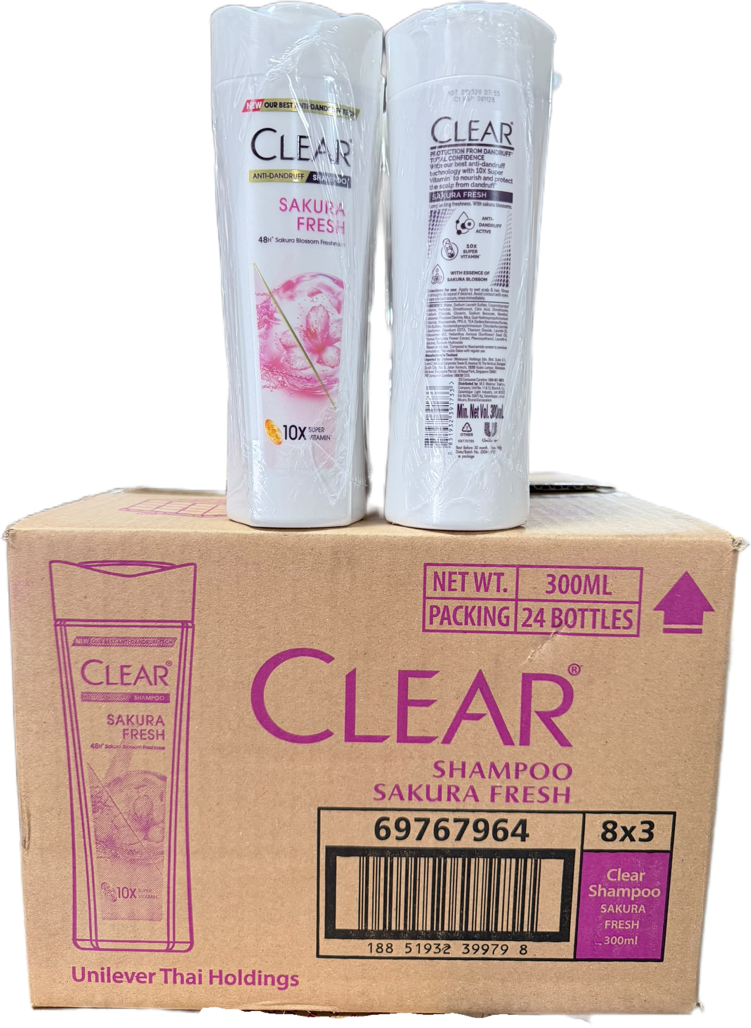 CLEAR Sakura Fresh Shampoo 300ml