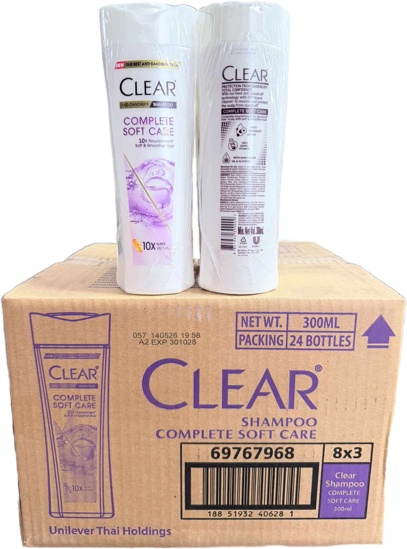 CLEAR Complete Soft Care Shampoo 300ml