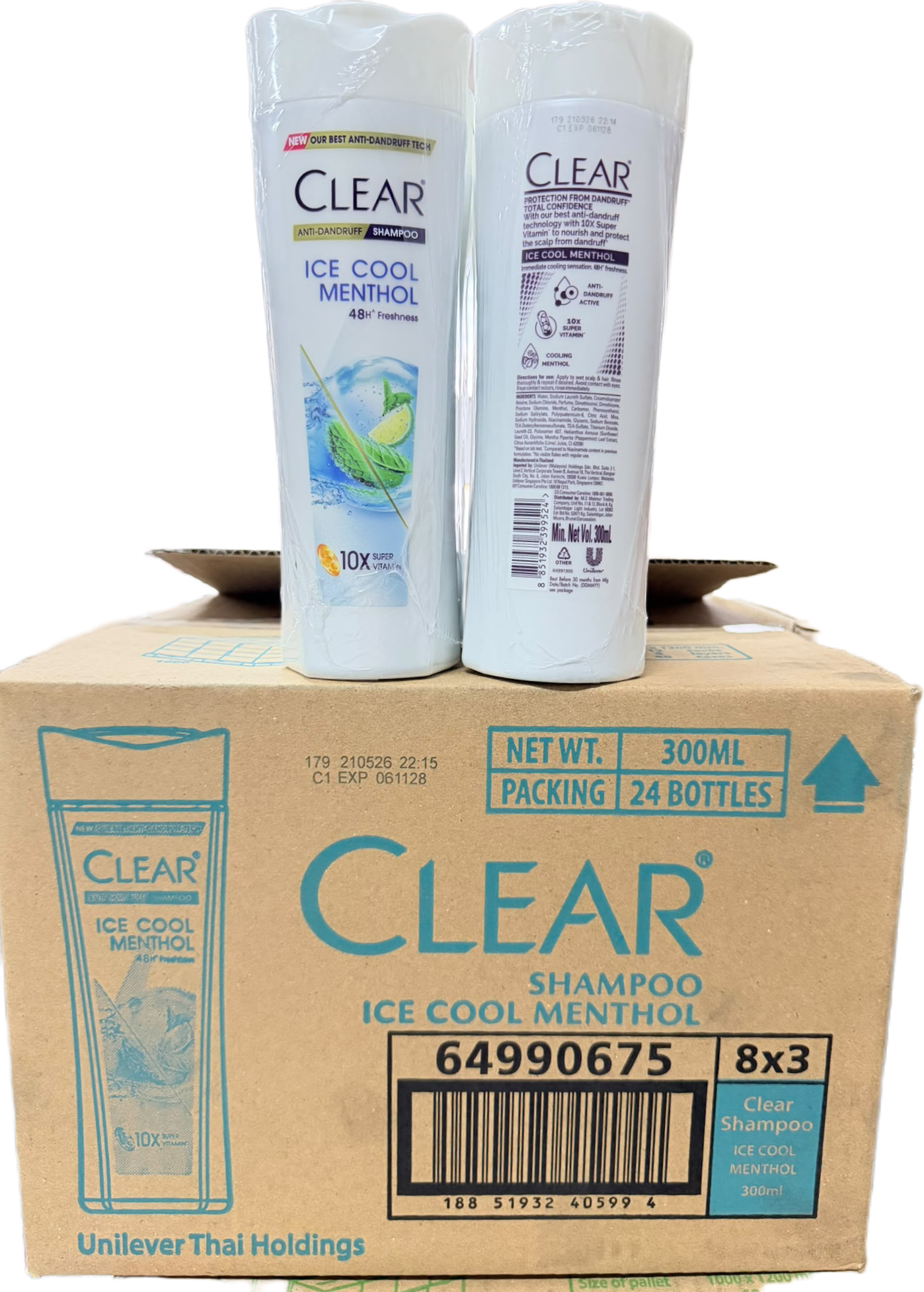 CLEAR Ice Cool Menthol Shampoo 300ml