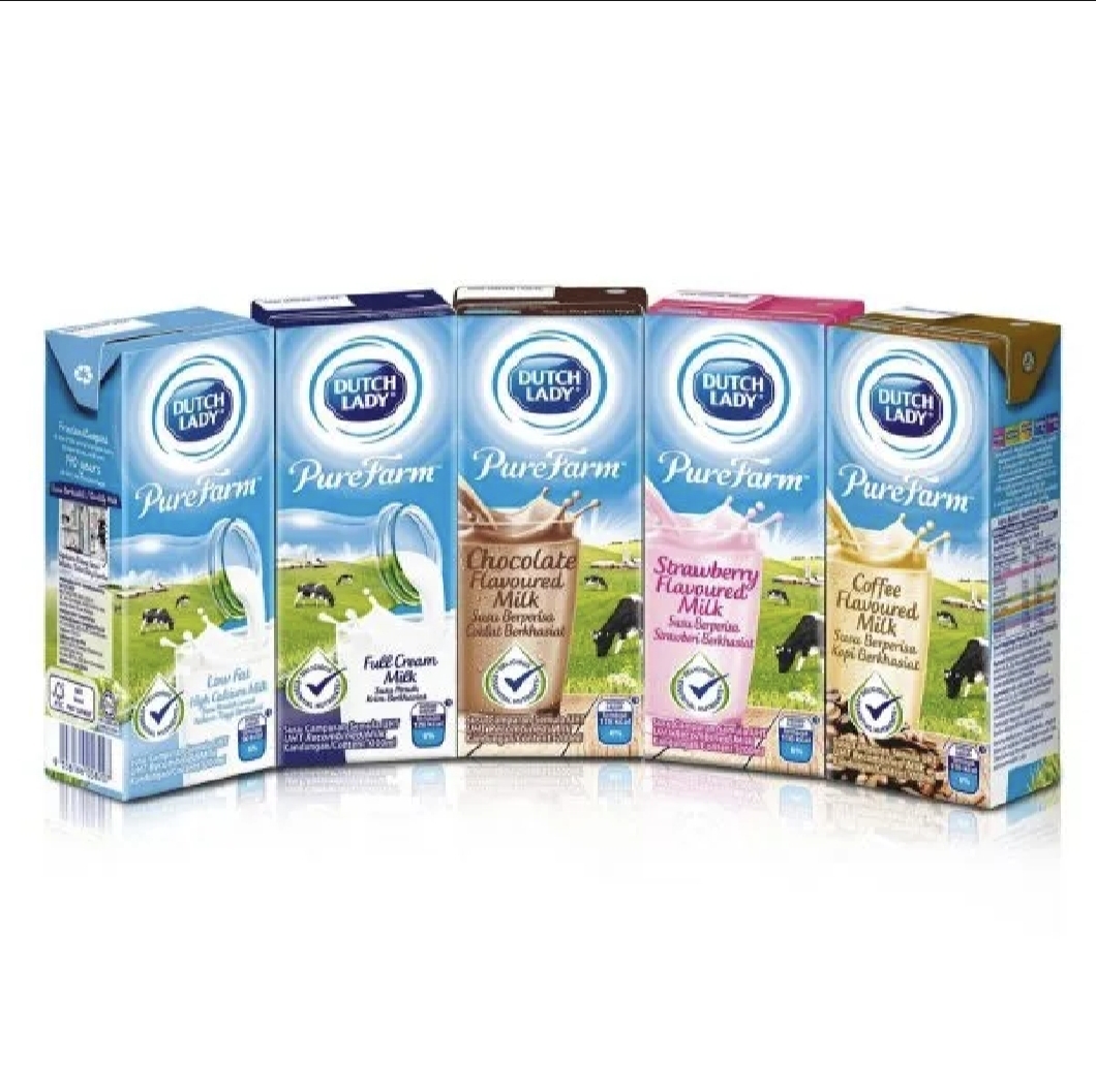 Dutch lady uht milk